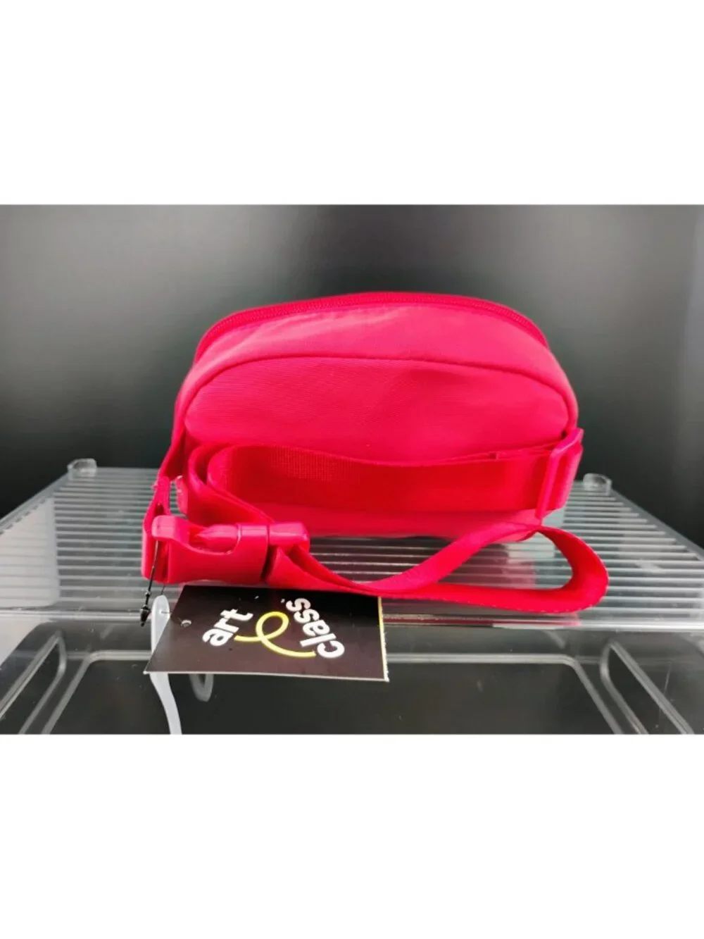Art Class Red Adjustable Strap Mini Belt Bag